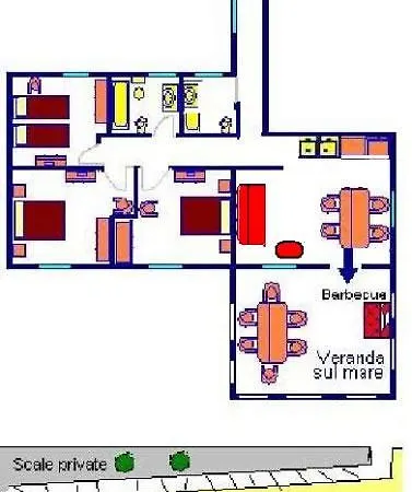 Villa Alabe - Waterfront Apartments In Bosa Porto Alabe *